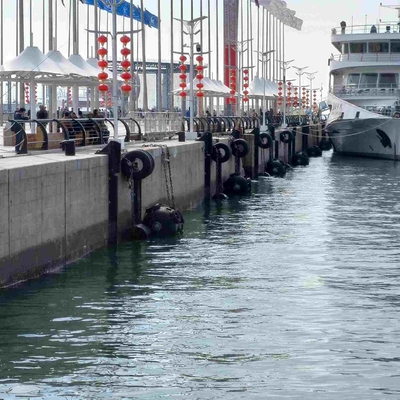 Θαλάσσιο επιπλέον λαστιχένιο κιγκλίδωμα προφυλακτήρων σκαφών για το σκάφος που προσορμίζει και που δένει
