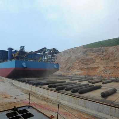 Διογκώσιμο λαστιχένιο μπαλόνι αέρα προώθησης σκαφών αερόσακων θαλάσσιο