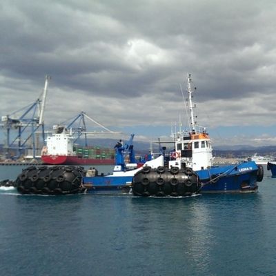 Ελλιμενισμός του πνευματικού κιγκλιδώματος Yokohama προφυλακτήρων για την πρόσδεση σκαφών
