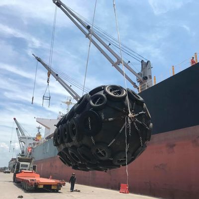 ISO17357 50 kpa 80 διογκώσιμο πνευματικό κιγκλίδωμα τύπων yokohama kpa