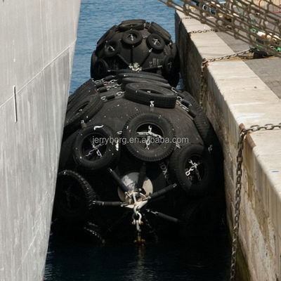 Υψηλή πίεση 50 πνευματικό ελλιμενίζοντας λαστιχένιο κιγκλίδωμα yokohama kpa για τη βάρκα