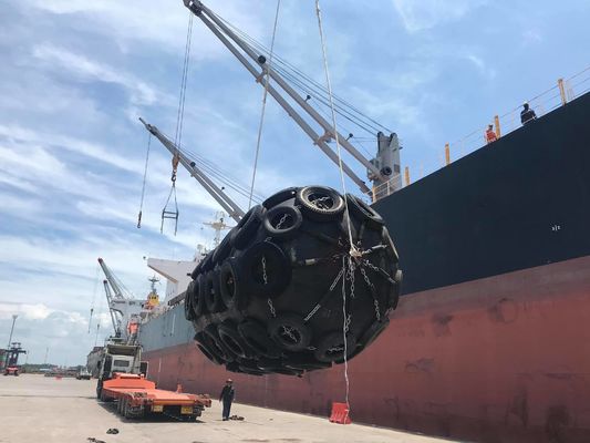 Λαστιχένια Yokohama προσόρμιση βαρκών κιγκλιδωμάτων βαρκών τύπων πνευματική