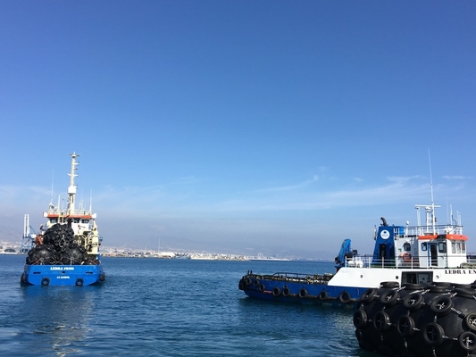 50Kpa πνευματικό λαστιχένιο κιγκλίδωμα πλατφορμών αλιευτικών σκαφών παράκτιο για το σκάφος