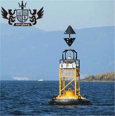 Θαλάσσια πλαστική σημαδούρα προειδοποίησης από χάλυβα πλωτή σημαδούρα αγκυροβολίας σημαδούρα πλοήγησης σημαδούρα