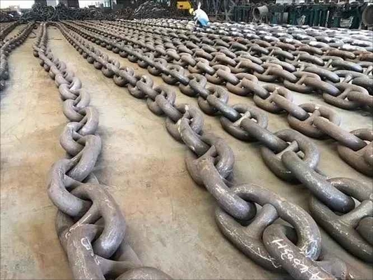 Ναυτικό υλικό 316 Εταιρεία ταξινόμησης ανοξείδωτου χάλυβα LR Grade Ship Anchor Chain