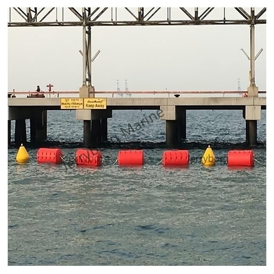 Πλαστικό LLDPE περιστρεφόμενο χύτευμα Σκουπίδια Σωλήνες πλωτές Πόντον πλοία πλωτό θαλάσσιο φράγμα