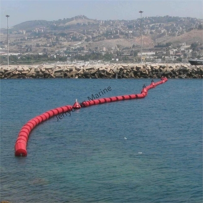 Πλωτά φράγματα ασφαλείας από πλαστικό LLDPE σωληνώδη πλωτό πόντο
