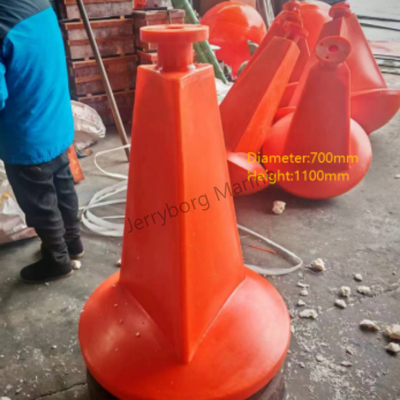Ανθεκτικό και ευέλικτο υλικό LLDPE Navigation &amp; Mark Buoy για υδατοκαλλιέργεια