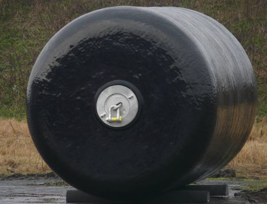 Προσαρμοσμένο επιπλέον γεμισμένο αφρός κιγκλίδωμα με τη ρόδα και την αλυσίδα