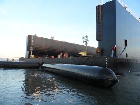 Λαστιχένιος αερόσακος διάσωσης και refloatation πλευστότητας ανύψωσης αέρα για την κατασκευή αποβαθρών