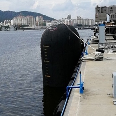 2.5m× 4.0m υδρο πνευματικό κιγκλίδωμα που επιπλέει το υδρο υποβρύχιο κιγκλίδωμα