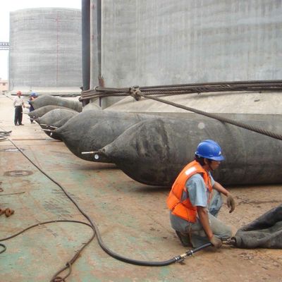 Ανθεκτικό επιπλέον σκάφος που προωθεί το θαλάσσιο λαστιχένιο αερόσακο