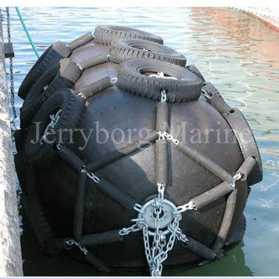 Προσόρμιση του φυσικού λάστιχου τύπων Yokohama που επιπλέει το πνευματικό κιγκλίδωμα