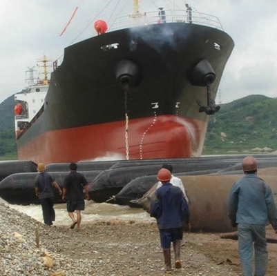 Αντι θαλάσσιος λαστιχένιος αερόσακος 1.5m*15m για την προώθηση σκαφών