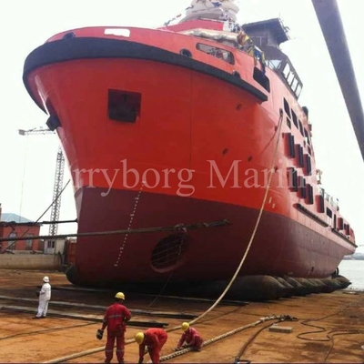 Αντι θαλάσσιος λαστιχένιος αερόσακος 1.5m*15m για την προώθηση σκαφών