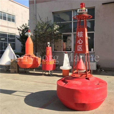 Επιπλέων HDPE δεικτών προειδοποίησης ασφάλειας μεγέθους συνήθειας σημαντήρων θαλάσσιος σημαντήρας ναυσιπλοΐας